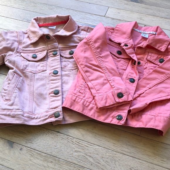 Carter's Other - 💥EUC Carter’s pink Jean jackets